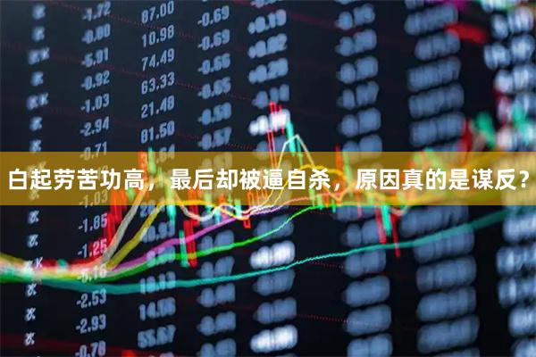 白起劳苦功高，最后却被逼自杀，原因真的是谋反？