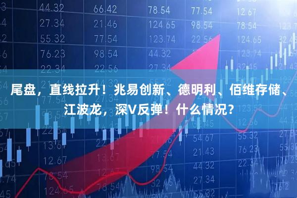 尾盘，直线拉升！兆易创新、德明利、佰维存储、江波龙，深V反弹！什么情况？